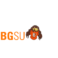 bgsufalcons ayziggy Sticker by Bowling Green State University