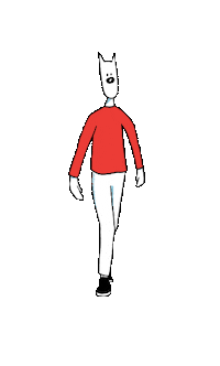 Mood Walking Sticker