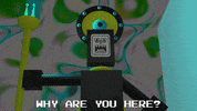 Telletec horror robot monster 3dmodel GIF
