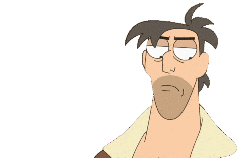 Warning Andy Samberg Sticker by The Lonely Island