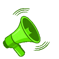 Megaphone Amplifier Sticker