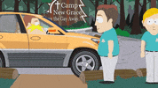 greeting butters stotch GIF by South Park 