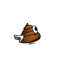 Farting Arcade Games Sticker by Hugo.fm