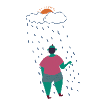 cajuinadigital cloud chuva nuvem melancolia Sticker