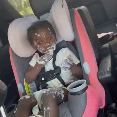 Mom Regrets Giving Her Daughter Yogurt in the Car