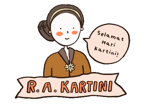 Hari Kartini Sticker by cypru55