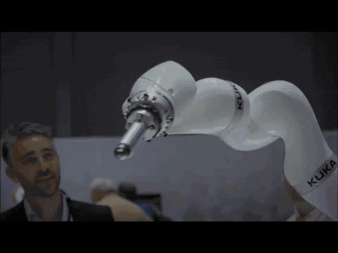 KUKAGlobal giphyupload kuka robot arm industrial automation GIF