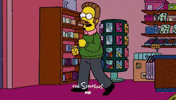 the simpsons dancing GIF