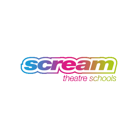 Exclamation Wow Sticker by Scream Theatre Schools