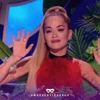 Rita Ora Pop GIF by The Masked Singer UK & The Masked Dancer UK