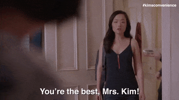 Andrea Bang Eating GIF by Kim's Convenience