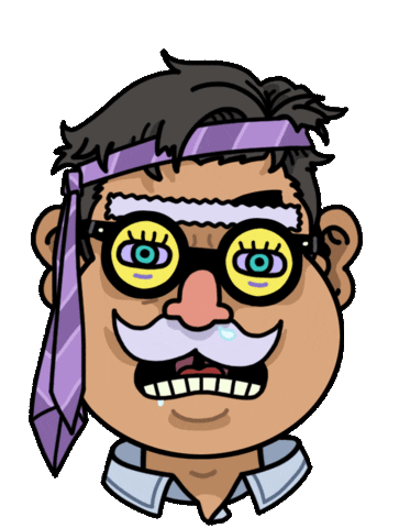 tired cloakwork Sticker