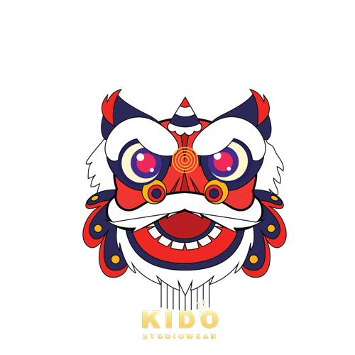 kidostudiowear giphyupload autumn lantern mooncake Sticker
