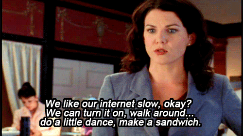 dial up gilmore girls GIF