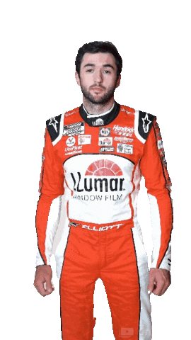 llumar thumbs up racing nascar race day Sticker