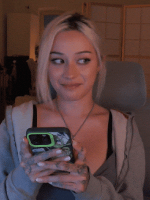 Cute Girl Twitch GIF