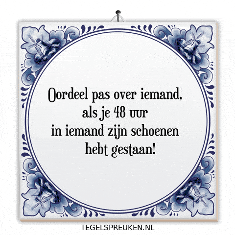 Respect Reflectie GIF by Tegelspreuken.nl