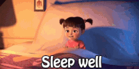 sleepy bed GIF
