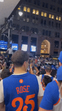 Knicks Fans Celebrate After First Playoff Win Since 2013