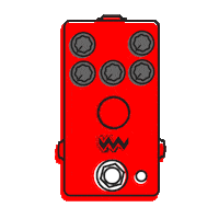 Guitar Pedals Sticker by JHS Pedals