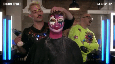 Glow Up Rupauls Drag Race GIF by BBC Three