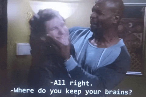 Deanna138 brooklyn 99 jake peralta terry jeffords GIF