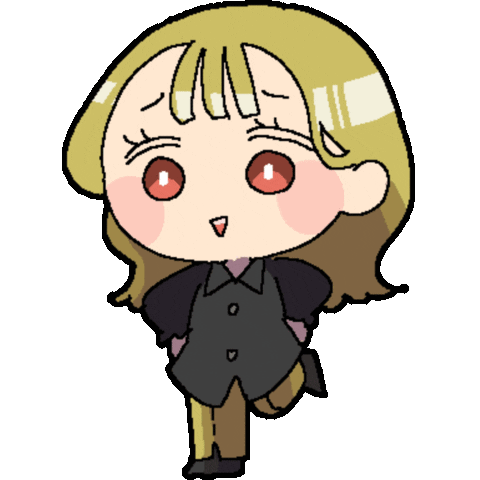 おんなのこ Sticker