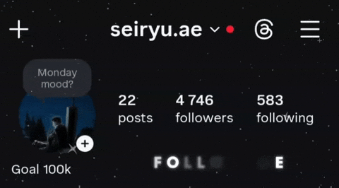 Follow Me Instagram GIF