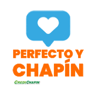 CrediChapin love like amor guatemala Sticker