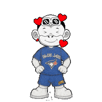 Blue Jays Love Sticker by Zhot
