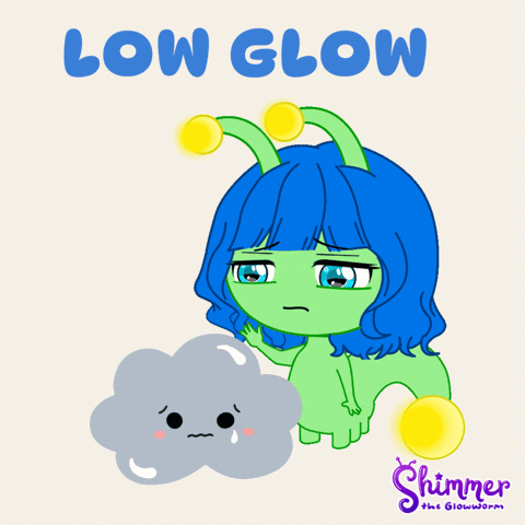 Lugubriousness Shimmer The Glowworm Sad Hopecore Compassion Empathy I Got You Just Breath GIF by ShimmertheGlowworm