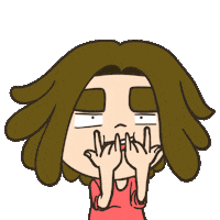 Hair 戳 Sticker by ShiGai