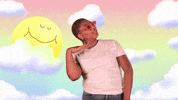 In The Clouds Pastel GIF by GIPHY Studios 2021
