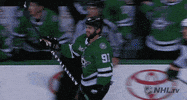 ice hockey hug GIF by NHL