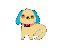 Happy Dog Sticker by Maria Jose Da Luz