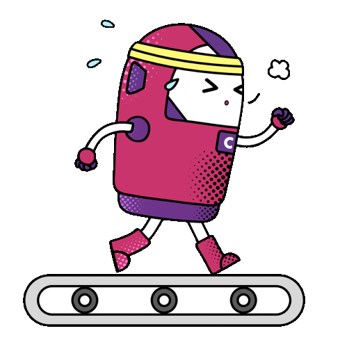 Workout Running Sticker by IMDASG