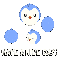 Good Morning Penguin Sticker by Pudgy Penguins