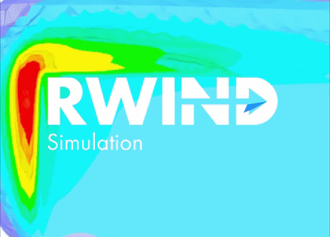 Wind Simulation GIF by Dlubal Software