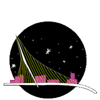 monster train Sticker by Jerusalem