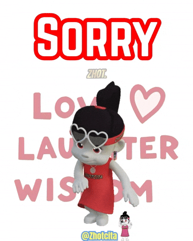 Sorry Forgive Me GIF by Zhotcita