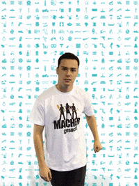 party yes GIF by Macher gesucht!