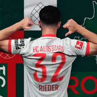 Football Number GIF by FC Augsburg 1907