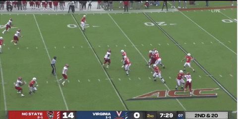 therealessad giphygifgrabber football uva ncstate GIF