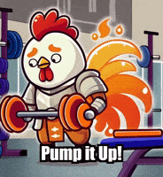 Pump It Up Fitness GIF by Zorooster