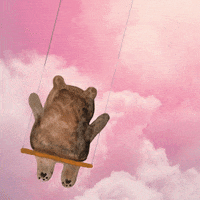 mr-and-mrs-panda bar pandaliebe himmel schaukel GIF