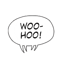 Excited Super Power Sticker by SAMA SIDEKICKS