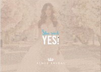 aimeebridal yes GIF