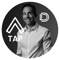 Tap Here Sticker by Data Driven Design