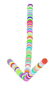 Rainbow Click Sticker by leart