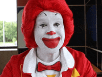 happy ronald mcdonald GIF by McDonald's CZ/SK